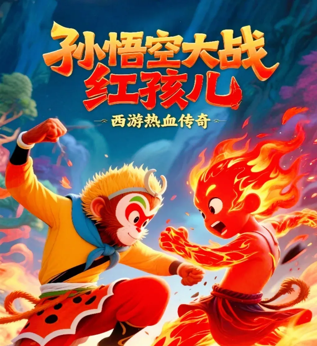 北京欢乐儿童剧《孙悟空大战红孩儿》