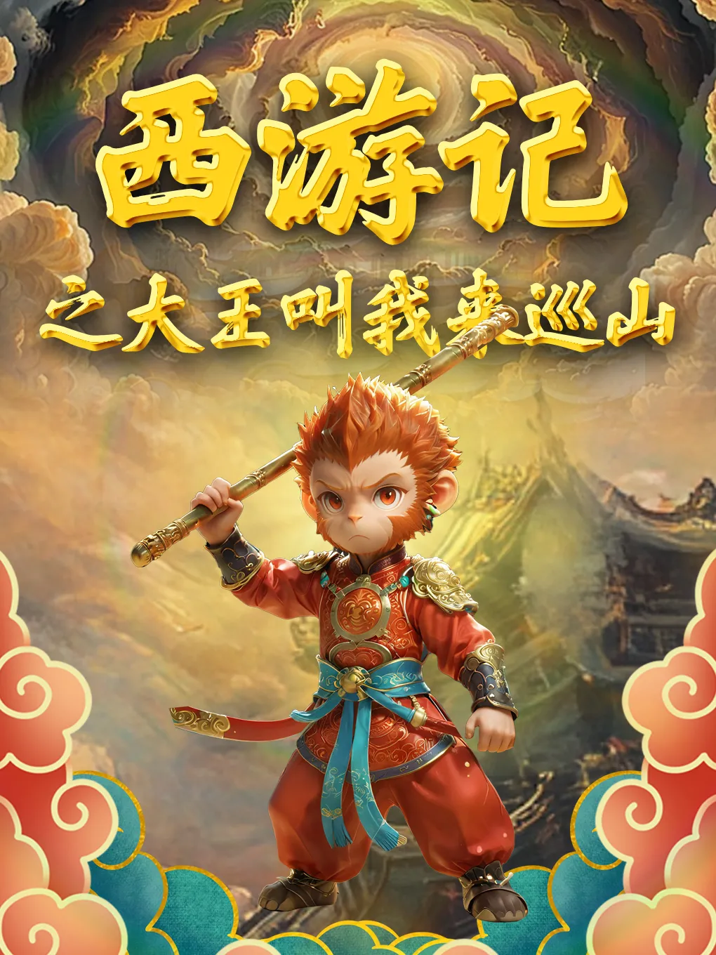 【乐山站】8月2日神话互动儿童剧《西游记之大王叫我来巡山》